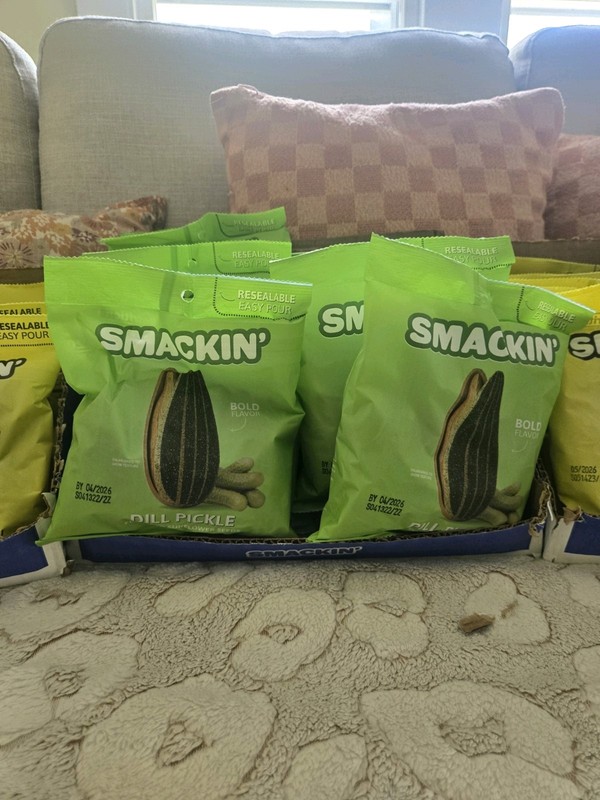 Smackin sunflower seeds 4oz bags gallery