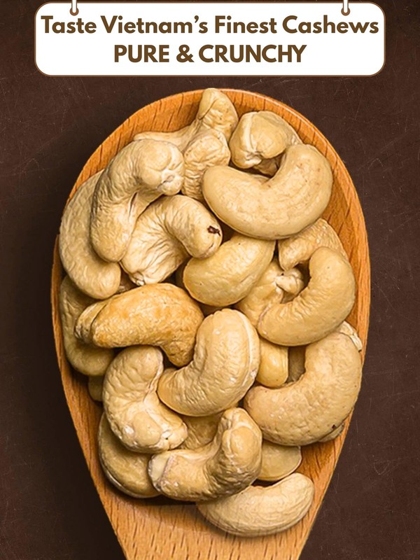 Cashews Roasted Lightly Salted Whole Nut Oil Free 17.64 oz Pack of 1 Salted gallery