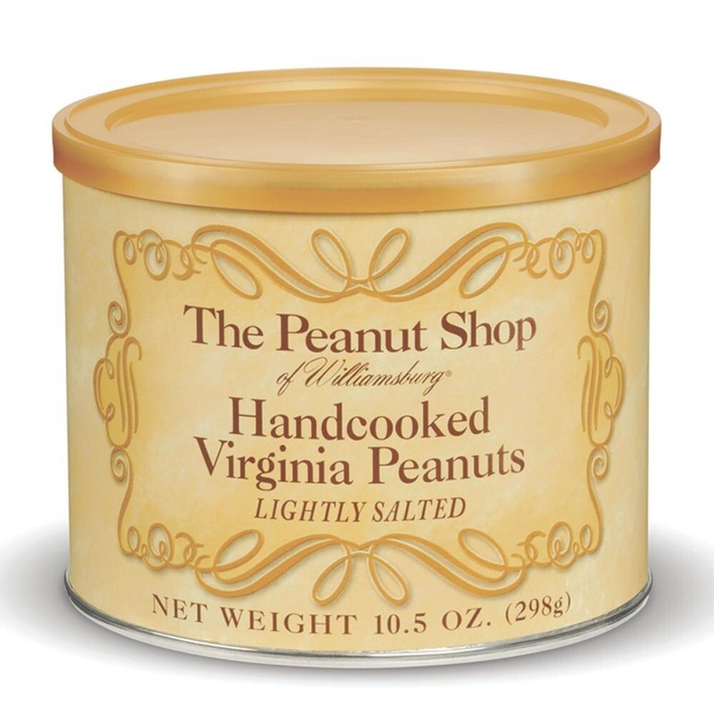 The Peanut Shop of Williamsburg, Lightly Salted Virginia Peanuts, 10.5 oz