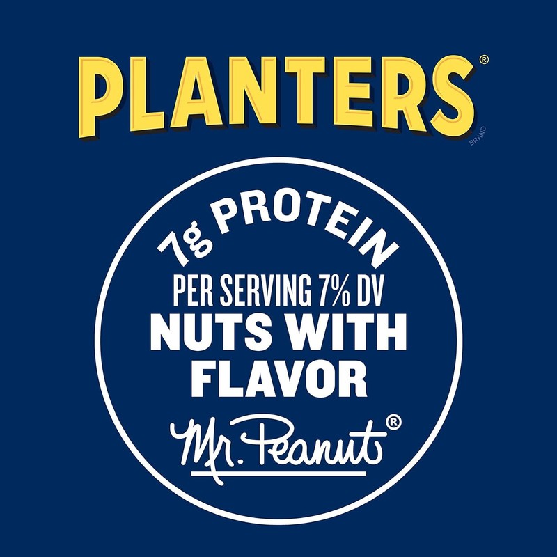 Salted Cocktail Peanuts, Party Snacks, Plant Based Protein 16Oz (1 Canister) gallery