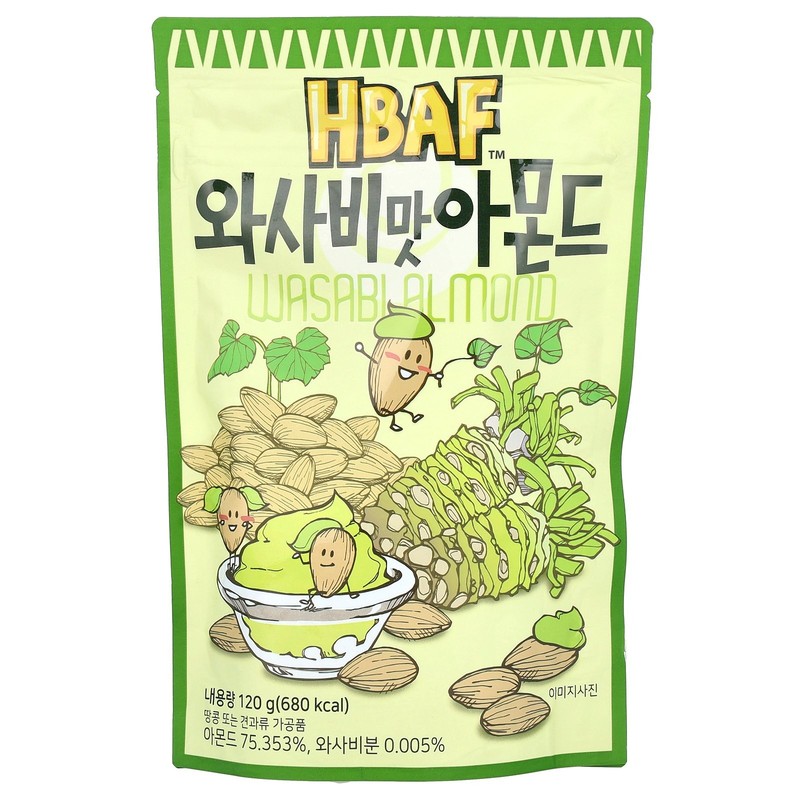 Wasabi Almond, 4.23 oz (120 g)
