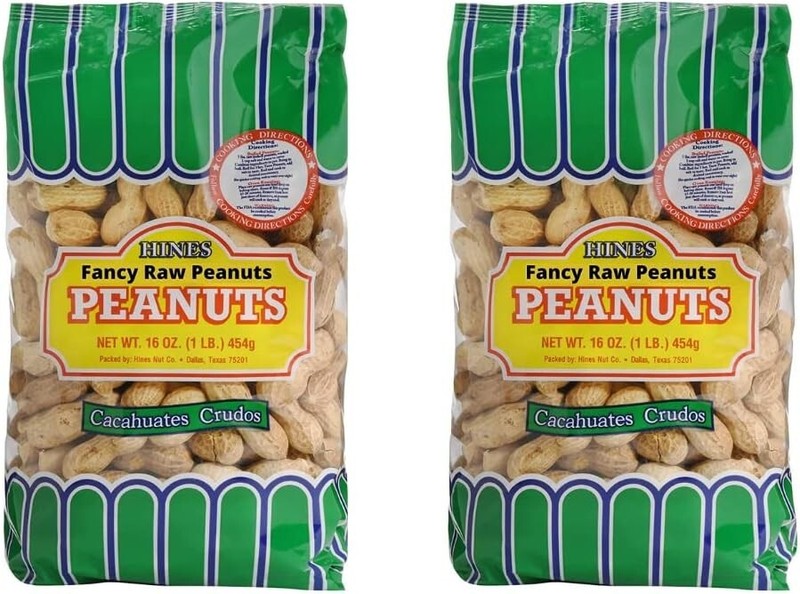 Hines Raw Jumbo Peanuts for Roasting Boiling Bird & Wildlife Feeding 2 Pack