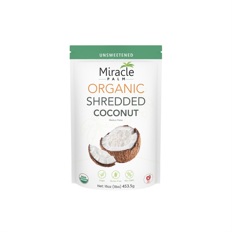 Organic coconut shredded