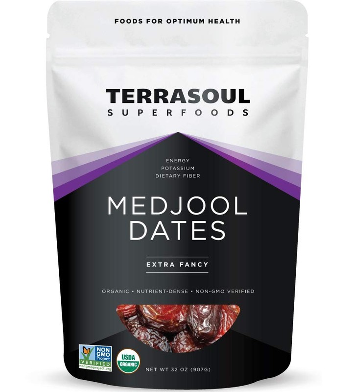 Terrasoul Superfoods Organic Medjool Dates, 2 Lbs – Soft Chewy Texture | Sweet C