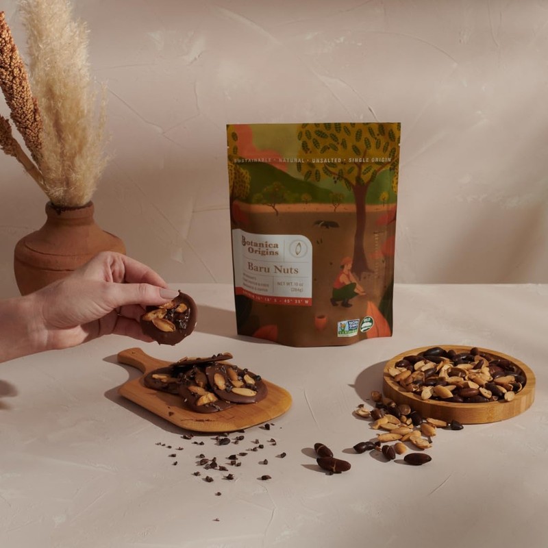 Mixed Nuts 24 oz Roasted Wild Unsalted Non-GMO Vegan Keto Paleo Friendly gallery