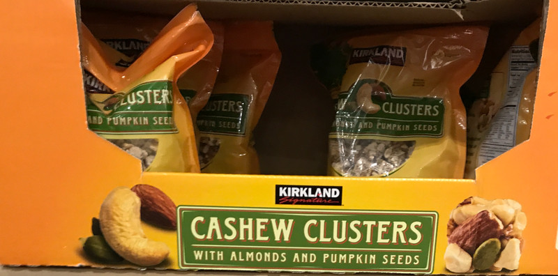 Kirkland Signature Cashew Clusters 32 oz Pumpkin Seeds Cashews gallery