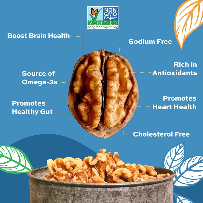 4 Pack - Member's Mark Natural Shelled Walnuts, 3 lbs. gallery