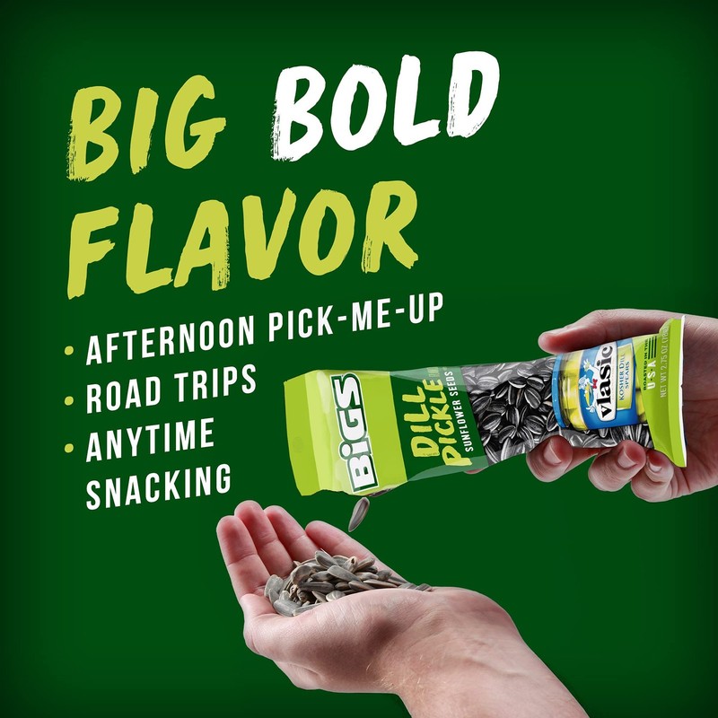 Sunflower Seeds, Vlasic Dill Pickle Flavor, Father's Day Game Day Snack for D... gallery