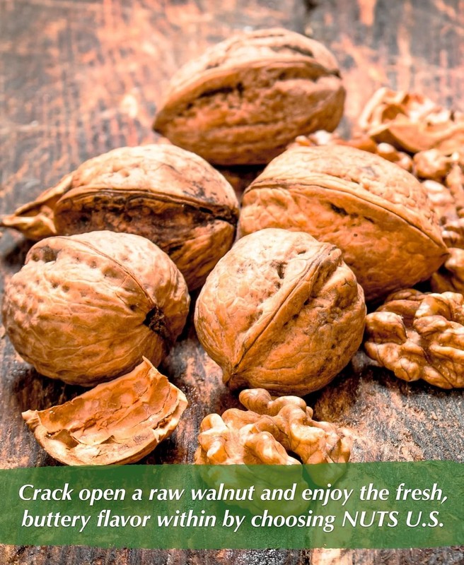 Non-GMO Fresh Walnuts Resealable Bag 6 lbs gallery