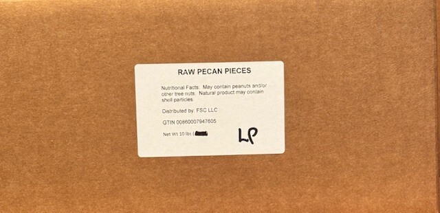 NEW CROP SHELLED PECAN MEDIUM PIECES 10 LB BOX gallery