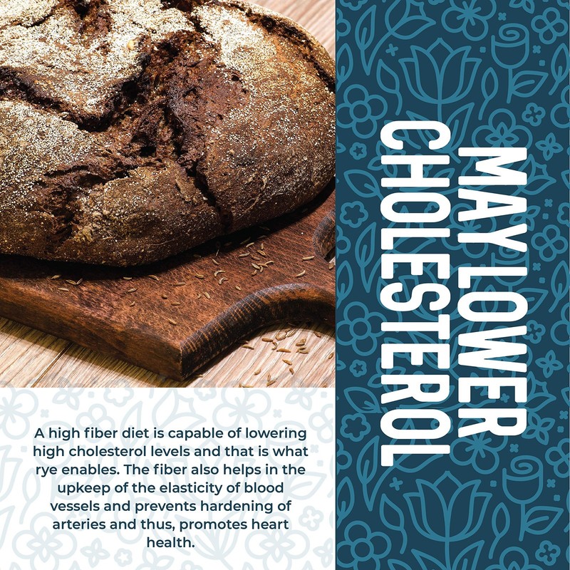 Dark Rye Flour 2lb - Whole, Non-GMO, Pumpernickel & Bread Baking Flour gallery