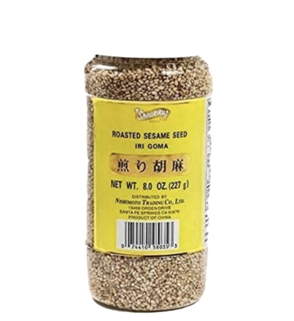 Shirakiki Roasted Sesame Seed Iri Goma 8 Oz (Pack Of 5)