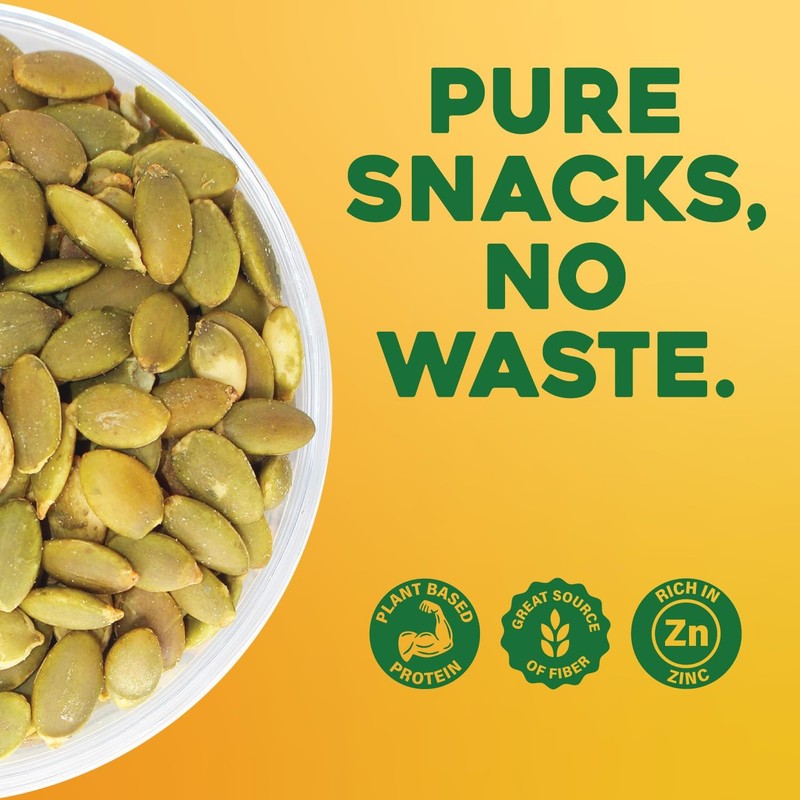 Sunbest Natural Roasted Pumpkin Seeds – 5 lb Bulk Bag – Shelled Pumpkin Seeds... gallery