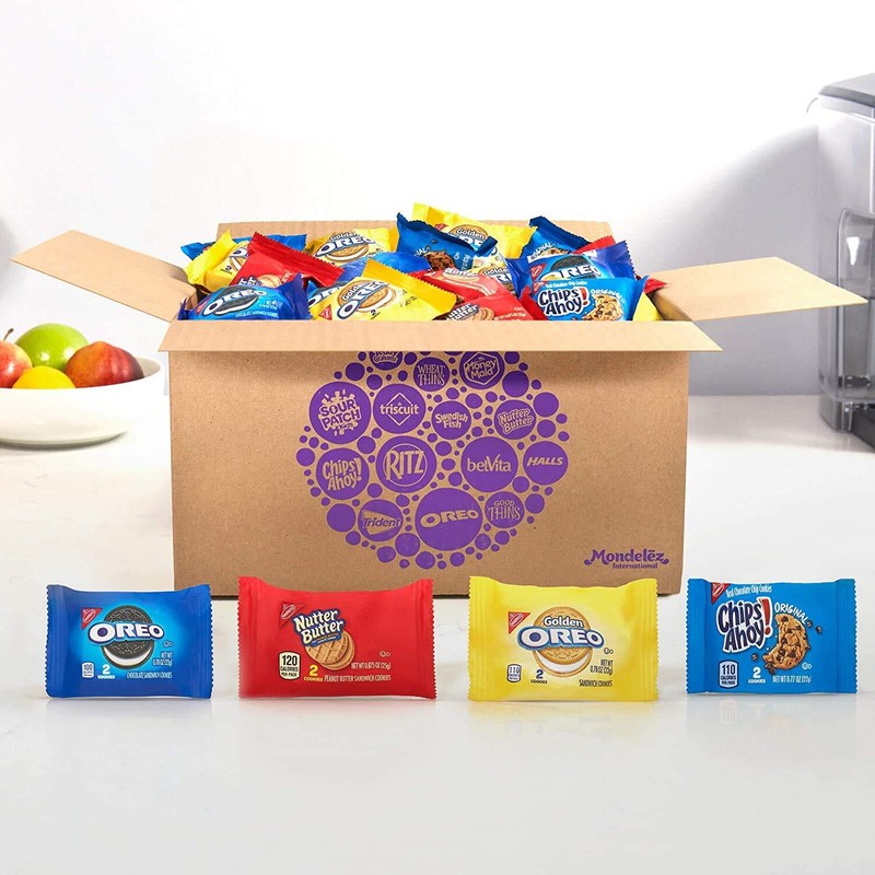 OREO Original Butter Cookie Snacks Variety 56 Snack Packs (2 Cookies Per Pack) gallery