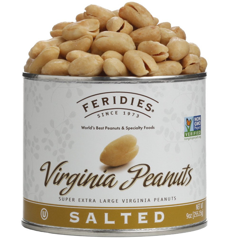FERIDIES Virginia Salted Extra Large Peanuts (Pack of 4) gallery