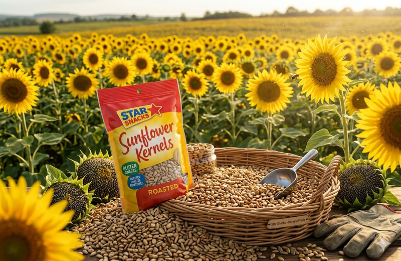 Star Snacks Sunflower Kernels Roasted Gluten Free Snack, 26 oz