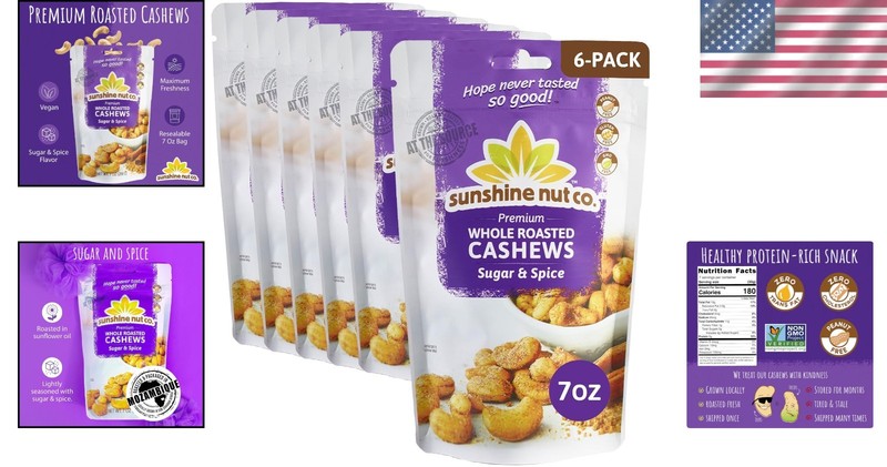 Locally Harvested Mozambican Cashew Variety, 6 Pack gallery