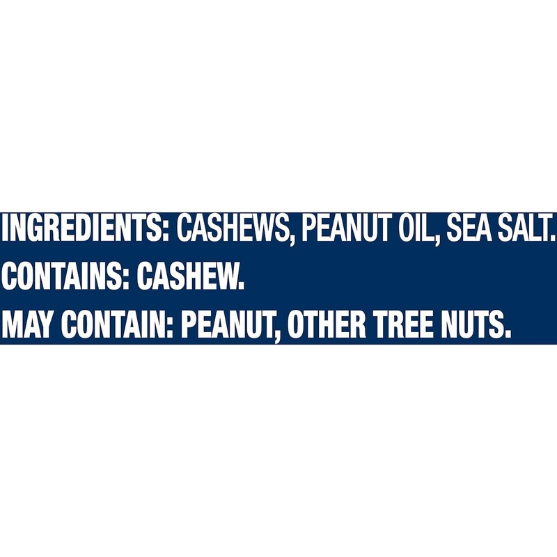 Irresistibly Crunchy Lightly Salted Cashews in 8.5 oz Resealable Canister gallery