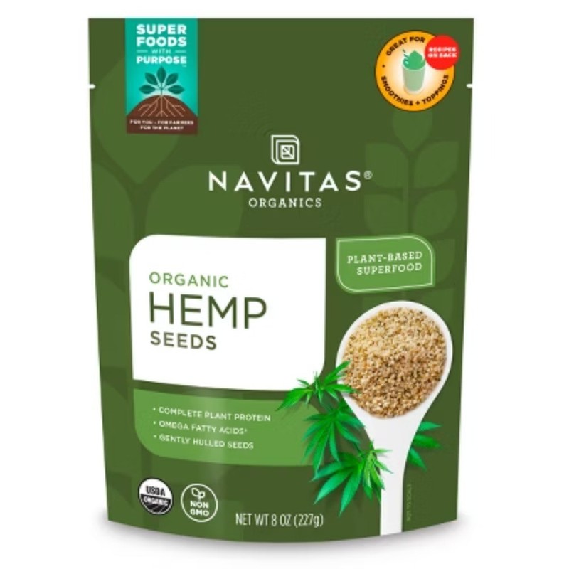 Navitas Organics Hemp Seeds – 8oz