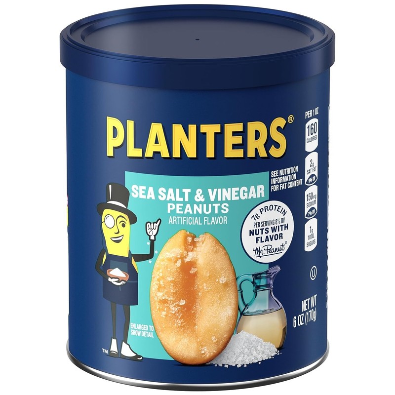 PLANTERS Classic Peanuts, 6 Ounce, 8-Pack, Classic Nuts gallery