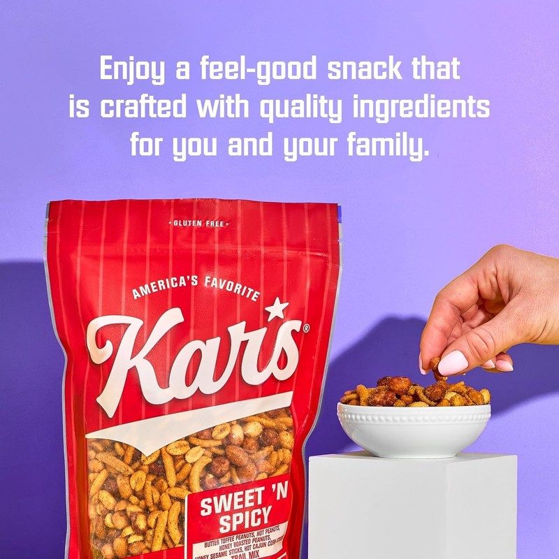 Kar’s Nuts Trail Mix Bulk Pack - Sweet & Spicy, 72 oz total gallery