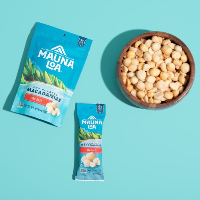 Mauna Loa Sea Salt Macadamia Nuts - 4oz Bag gallery
