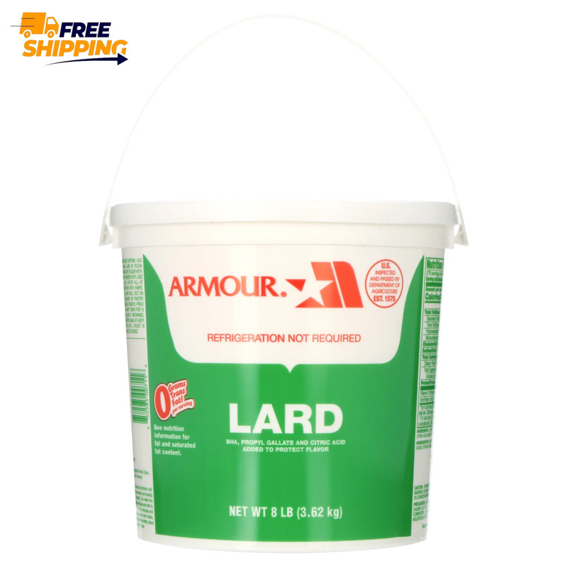Lard, 8 Lb. Pail