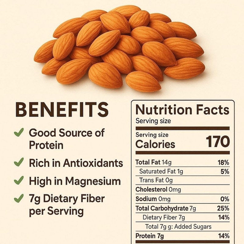 Natural Bitter Apricot Kernels 16 oz - 100% Raw Snack & Gourmet Ingredient gallery