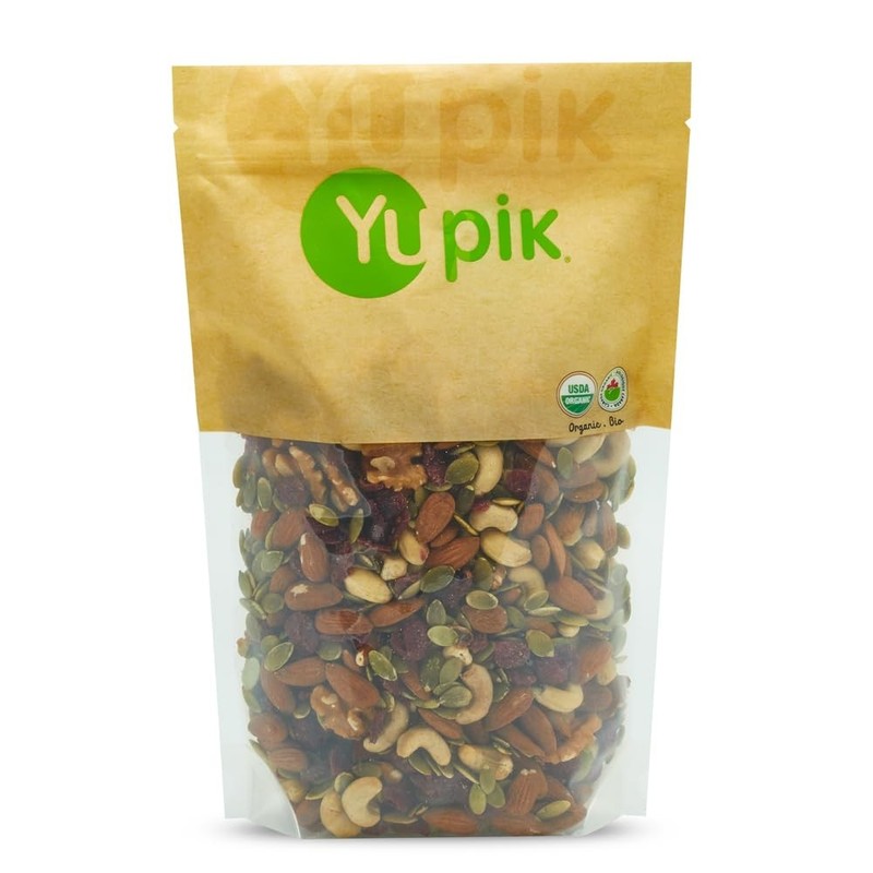 Organic Protein Boost Trail Mix, 2.2 Lb, A Mix Of Cashews, Almonds, Pumpkin S…