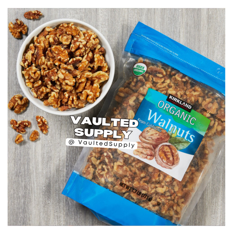 Kirkland Organic Walnuts 2 Pack Unsalted Baking Nuts 3.4 lbs Total gallery
