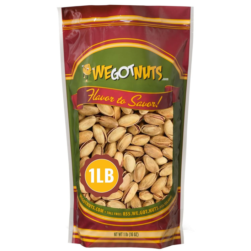 Turkish Pistachios Antep Roasted Salted, in Shell - (1 LB.) gallery