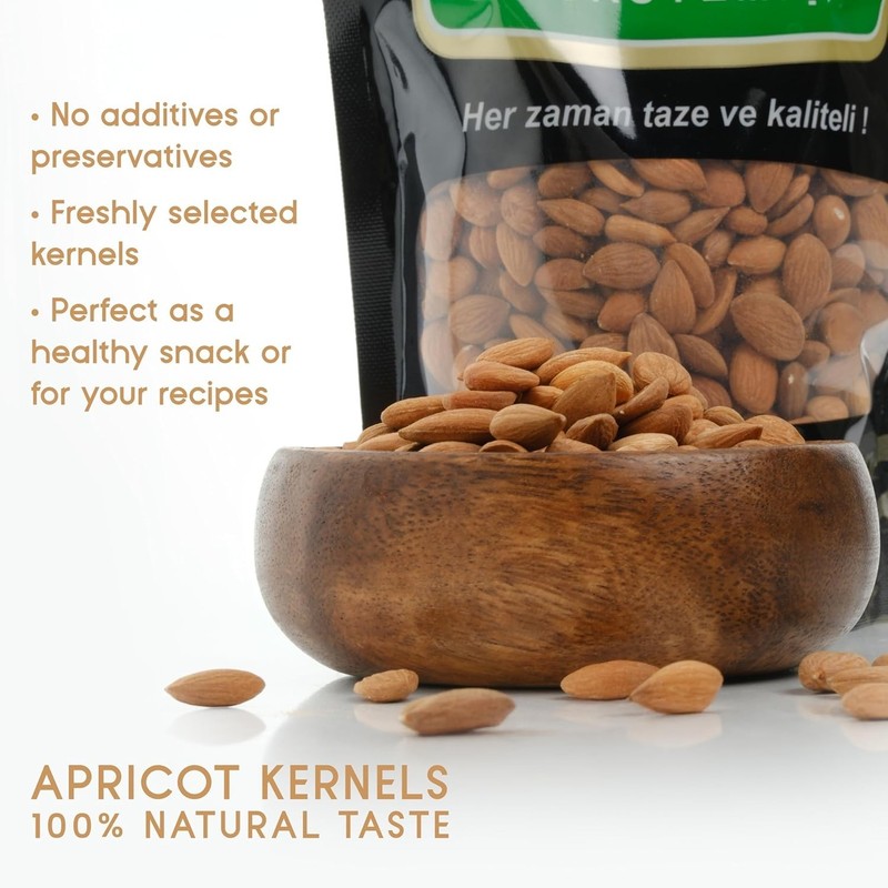 Sweet Raw Apricot Kernels Seeds - 8.8 Oz of Nutrient-Rich Goodness gallery