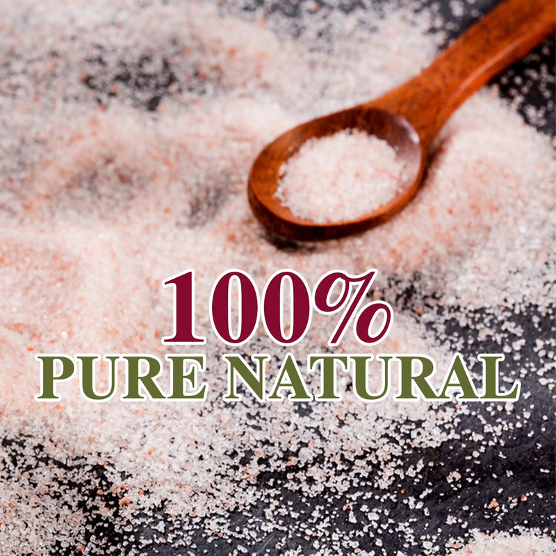 Himalayan Chef Pink Salt, Fine Grain, 10 lbs (2x 5 lbs Bags) | Non-GMO, Gluten- gallery
