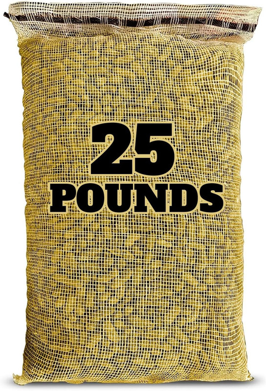 25 Pound Bag Animal Peanuts In-Shell. Peanuts for Squirrels, Birds, Deer, Pigs a gallery