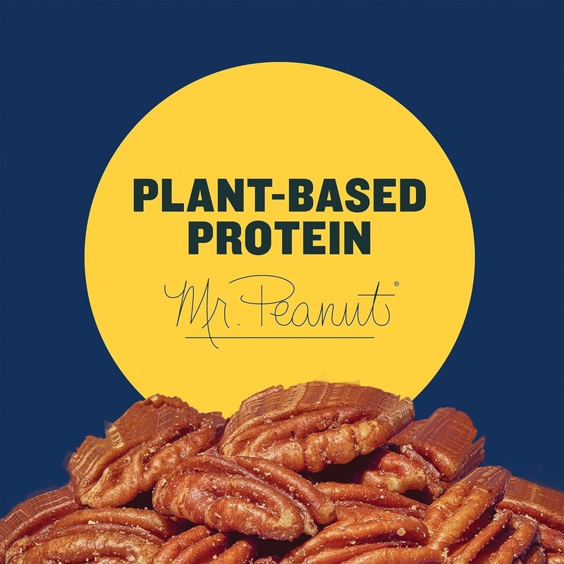 Snack Strong with 7.25 oz Resealable Salted Roasted Pecans - Crunchy Delight gallery