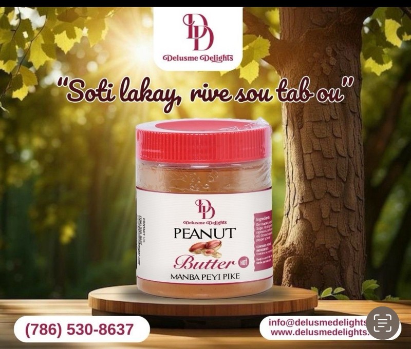 Authentic Haitian Spicy Peanut Butter (MAMBA PIKE)