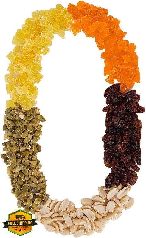 Pleasantly Warm 10oz tropical fruit nut mix gallery