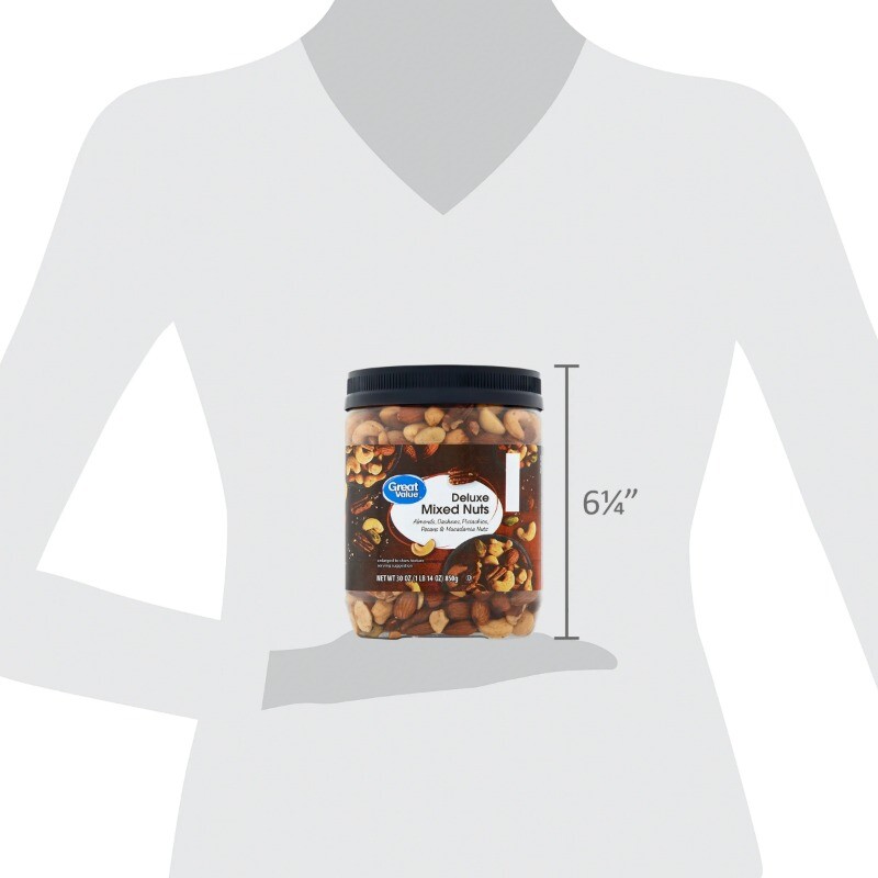 Great Value Deluxe Mixed Nuts, 30 oz gallery