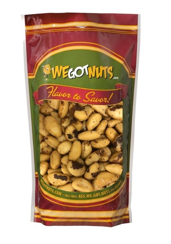 Roasted Salted Brazil Nuts 2 Lb Bag 32oz