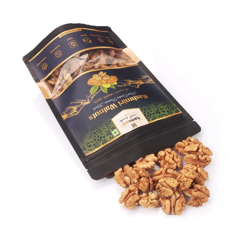 Kashmiri Walnuts 500g Hand Curated Premium Kernels Aakhrot Giri For Desert use gallery
