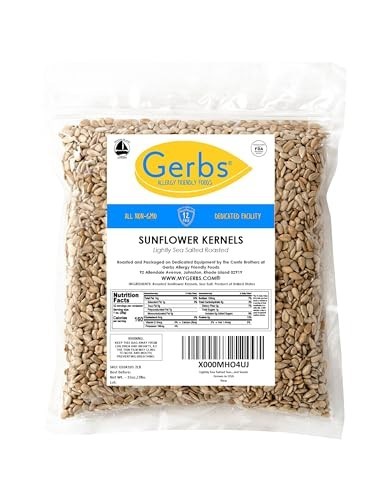 Sunflower Seed Kernels 2 Pound Dry Roasted Lightly Salted Resealable Bag Non GMO gallery