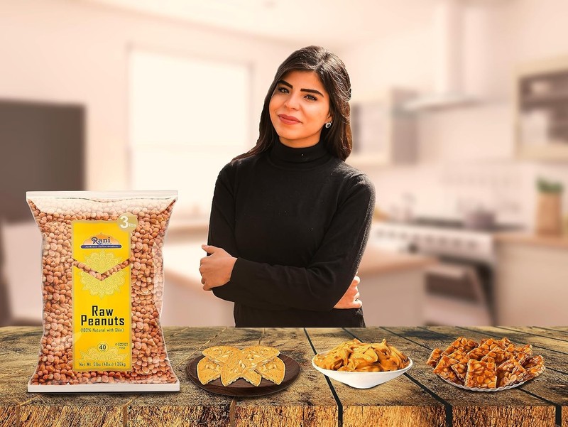 Rani 48oz Raw Spanish Grade Peanuts - , Gluten-Friendly & All Natural gallery