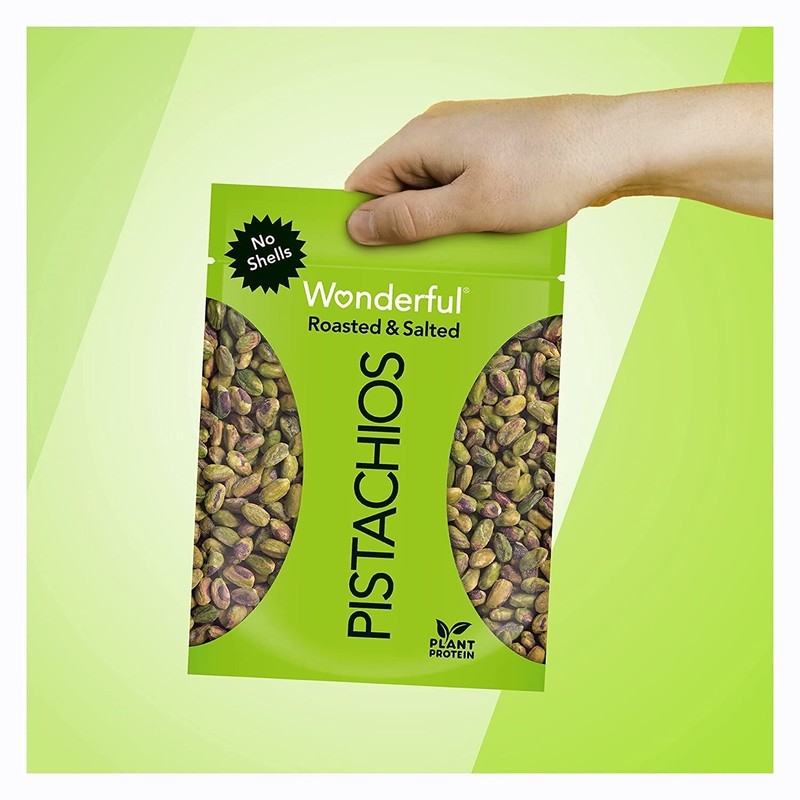 Wonderful Shelled Roasted Salted Pistachios Healthy Snack Nuts 24 oz Bag gallery