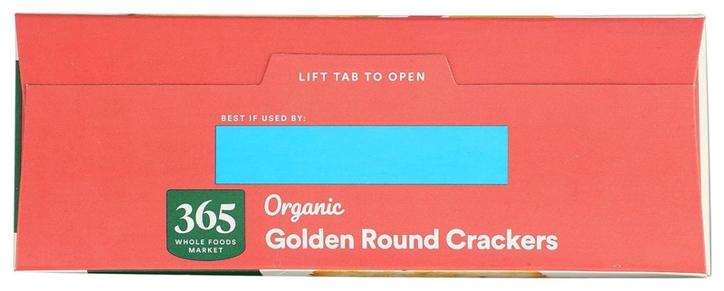 365 Organic Golden Round Crackers 12 Ounce Box gallery