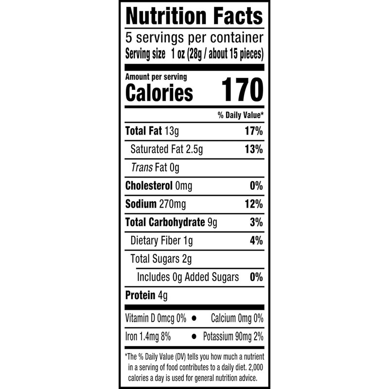 Cashews Salt and Vinegar, 5Oz Bag (Pack of 2) gallery