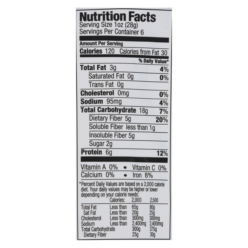 The Good Bean Crispy Crunchy Chickpea Snacks - Sea Salt - Case of 6 - 6 oz. gallery