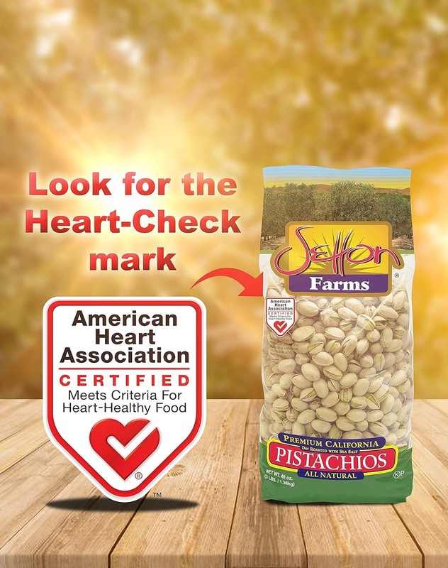 Heart-Healthy Dry Roasted Pistachios - 3 lb Bag, Perfect Post-Workout Snack gallery