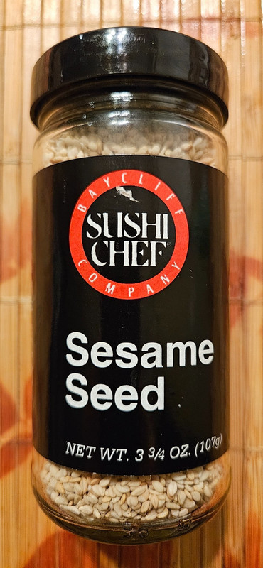 Sushi Chef Sesame Seed3 4/4 Oz (107g)