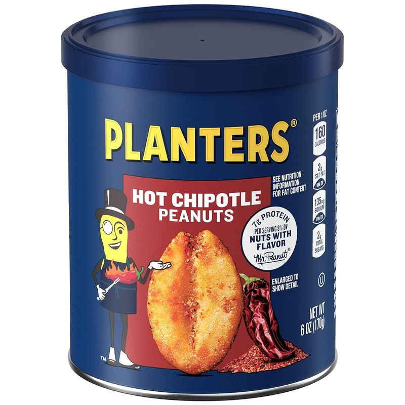 PLANTERS Classic Peanuts, 6 Ounce, 8-Pack, Classic Nuts gallery