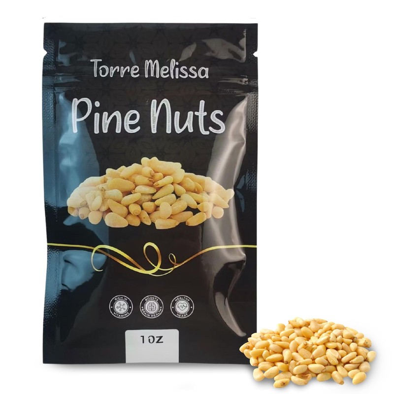 Pine Nuts (Pack of 10) - 1oz Individual Bags - RAW, Kosher Certified, Gluten-... gallery
